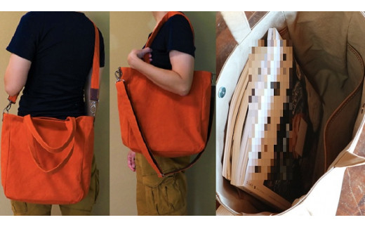 トートバッグ　L ブラック [アトリエSASSA 富山県 朝日町 34310415] キャンバス 帆布 バッグ 鞄 カバン ビジネス カジュアル お稽古バッグ