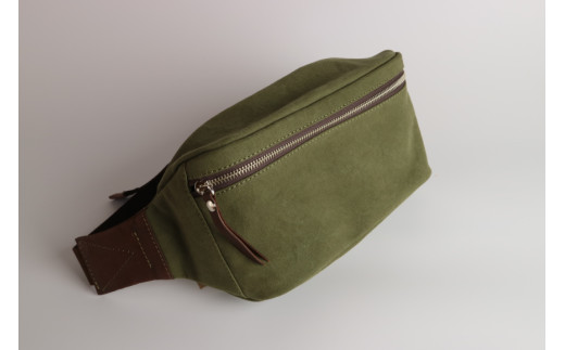 ボディバッグ アーミーグリーン [アトリエSASSA 富山県 朝日町 34310129]