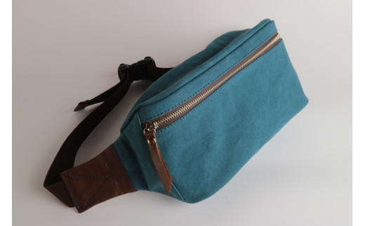 ボディバッグ ブルー [アトリエSASSA 富山県 朝日町 34310130]