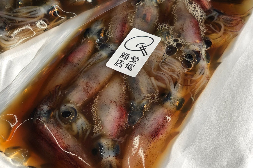 富山産 ホタルイカ 沖漬け 150g×3袋 [愛場商店 富山県 朝日町 34310475] ほたるいか イカ いか おつまみ ご飯のおとも 富山県産 富山 国産