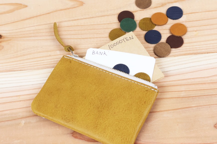 ポーチ イエロー [アトリエSASSA 富山県 朝日町 34310039]