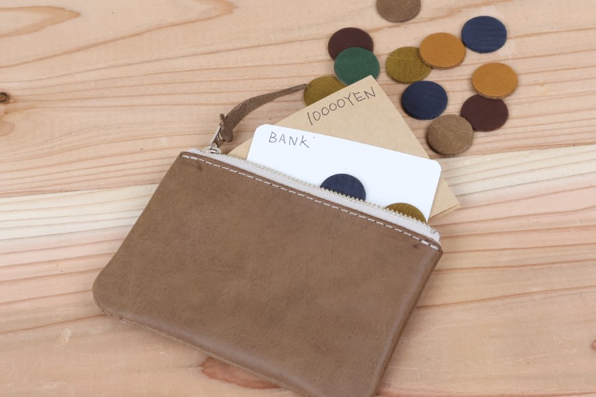 ポーチ グレー [アトリエSASSA 富山県 朝日町 34310042]