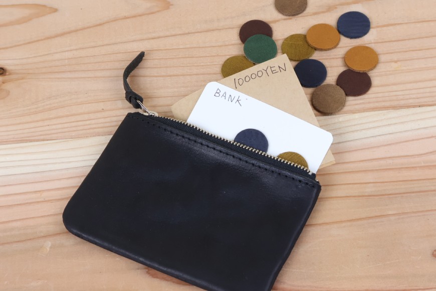 ポーチ ブラック [アトリエSASSA 富山県 朝日町 34310048]