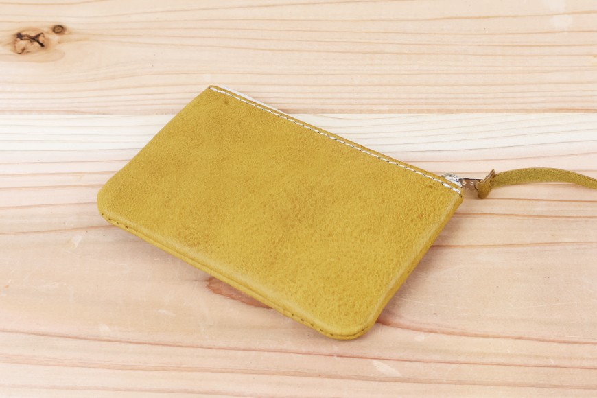 ポーチ イエロー [アトリエSASSA 富山県 朝日町 34310039]