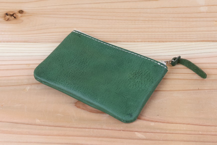 ポーチ グリーン [アトリエSASSA 富山県 朝日町 34310041]