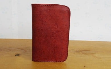 ミドル財布（ホールドなし） サーモン [アトリエSASSA 富山県 朝日町 34310084]