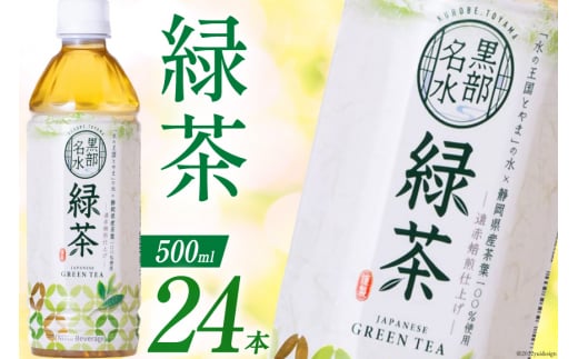 緑茶 500ml×24本 ペットボトル / Nビバレッジ / 富山県 朝日町 [34310195]
