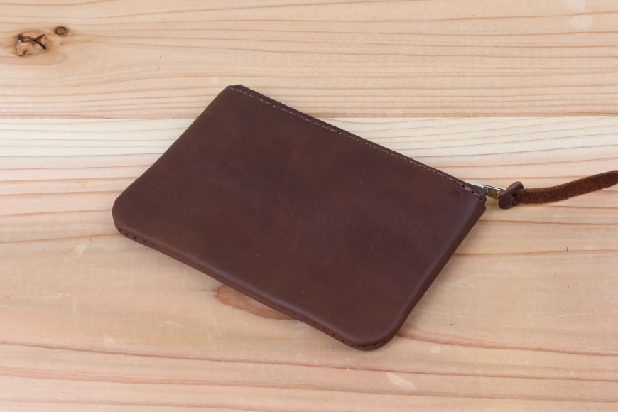 ポーチ ブラウン [アトリエSASSA 富山県 朝日町 34310047]