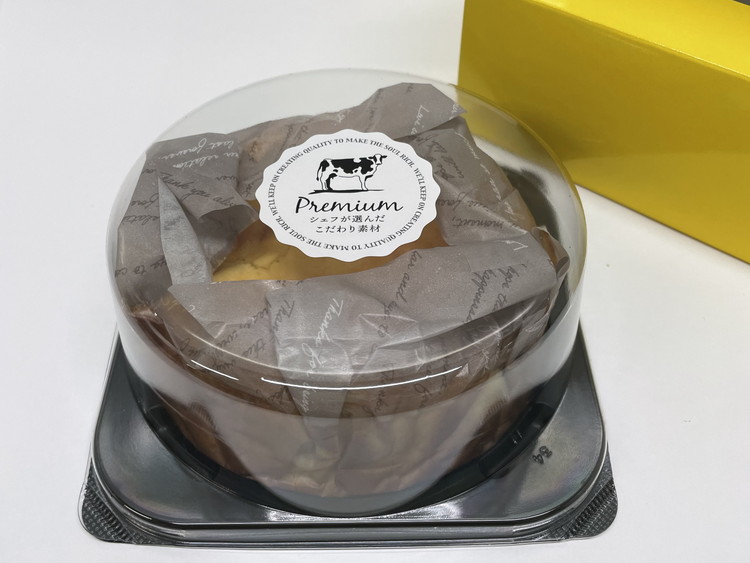 こだわりの手作り「手焼きベイクドチーズケーキ」4号