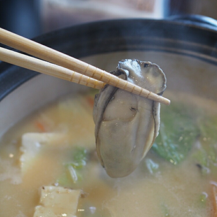 【冬季限定】能登牡蠣白味噌鍋3-4人前 お茶付きセット ※北海道・沖縄・離島への配送不可 ※2026年1月中旬～4月下旬頃に順次発送予定