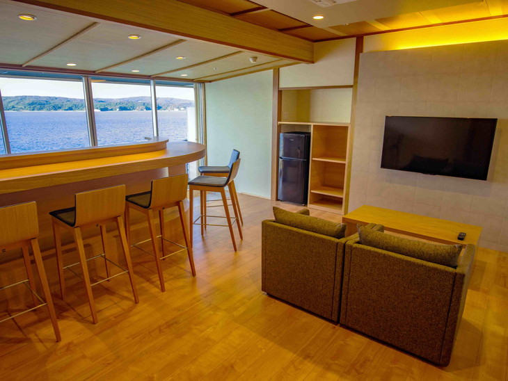 和倉温泉「ホテル海望」ワーケーションプラン　海側コンドミニアム客室2名様3連泊（Free WiFi、電子レンジ、冷蔵庫、カウンターキッチン完備）