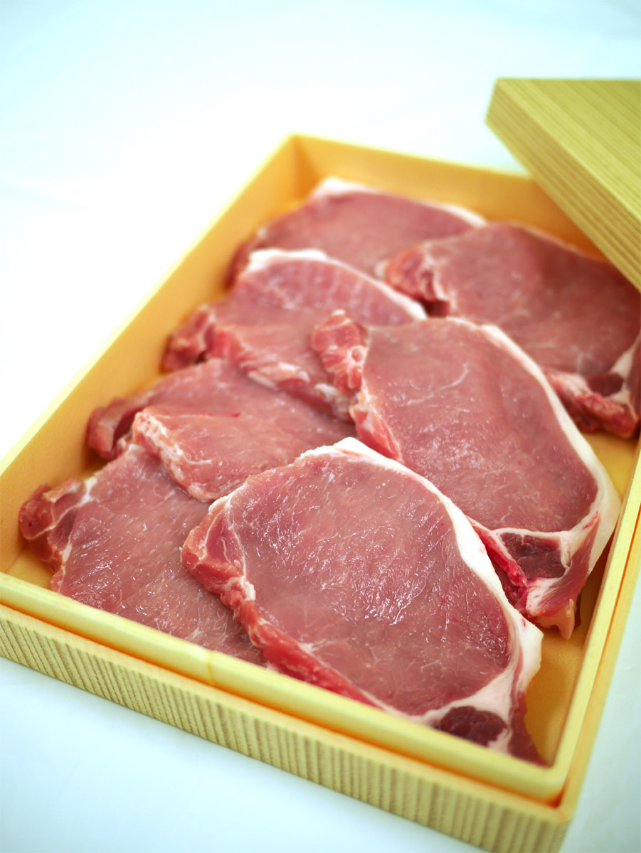 能登豚ローステキカツ　100ｇ×7枚 肉 豚肉 冷蔵配送 ※着日指定不可