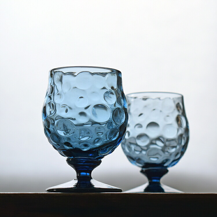 能登藍-noto blue- dotto冷酒グラスペア（中田製箱所製木箱入り） ※2025年3月上旬頃より順次発送予定