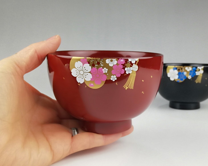 能登の花嫁お椀・花婿お椀セット【花嫁のれんオリジナル】平成30年度 石川県観光土産推奨商品認定　　結婚祝い 漆 食器 日用品