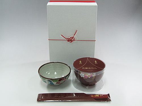 【山中塗・輪島塗・九谷焼】石川の伝統工芸　花嫁3点セット（お椀・お箸・飯椀）◇｜ 結婚祝い 贈答 ギフト 石川県 七尾市 能登 すべらない御箸 漆器 お碗 漆 箸 北陸 特産品 ※2025年4月上旬頃より順次発送予定