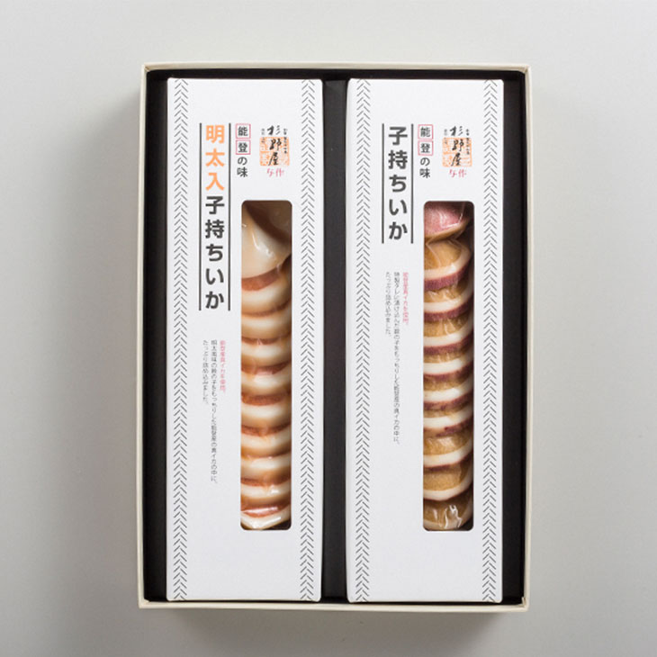 【お歳暮】そのまま食べれる！子持ちいか 数の子・明太 ｜海鮮 日本海 シーフード 魚介類 魚貝類 水産加工品 おつまみ 珍味 いか 魚卵 数の子 明太子 詰め合わせ 贈答 プレゼント ギフト 震災復興 復興支援 石川県 七尾市 能登
