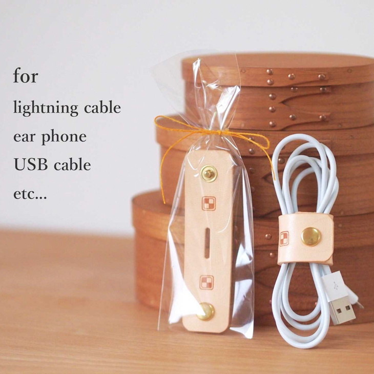 コードストラップ　（１０色セット）　本革　ハンドメイド