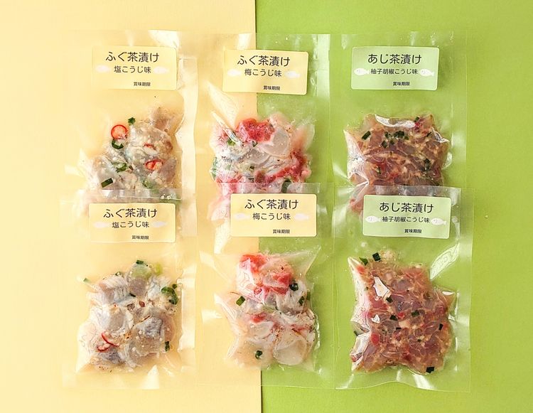 海鮮 お茶漬け 塩こうじセット(3種×2袋)※着日指定不可