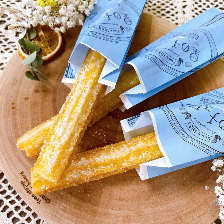 【定期便】国内製造　星のチュロス　ミルク　25本入り　全2回 ※着日指定不可