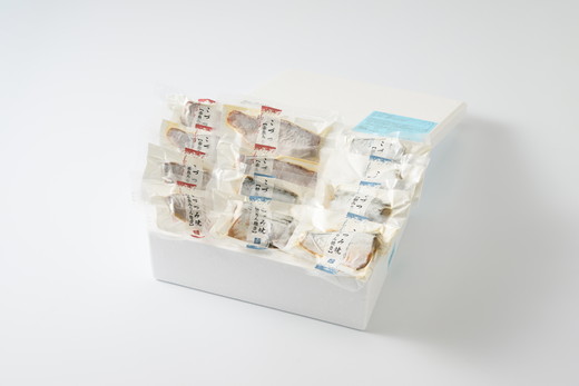 こづつみ焼き 焼魚詰合せ 2種12袋（セIKB）｜魚 魚介類 鯖 さば サバ 冷凍 レンジ 電子レンジ 簡単 惣菜