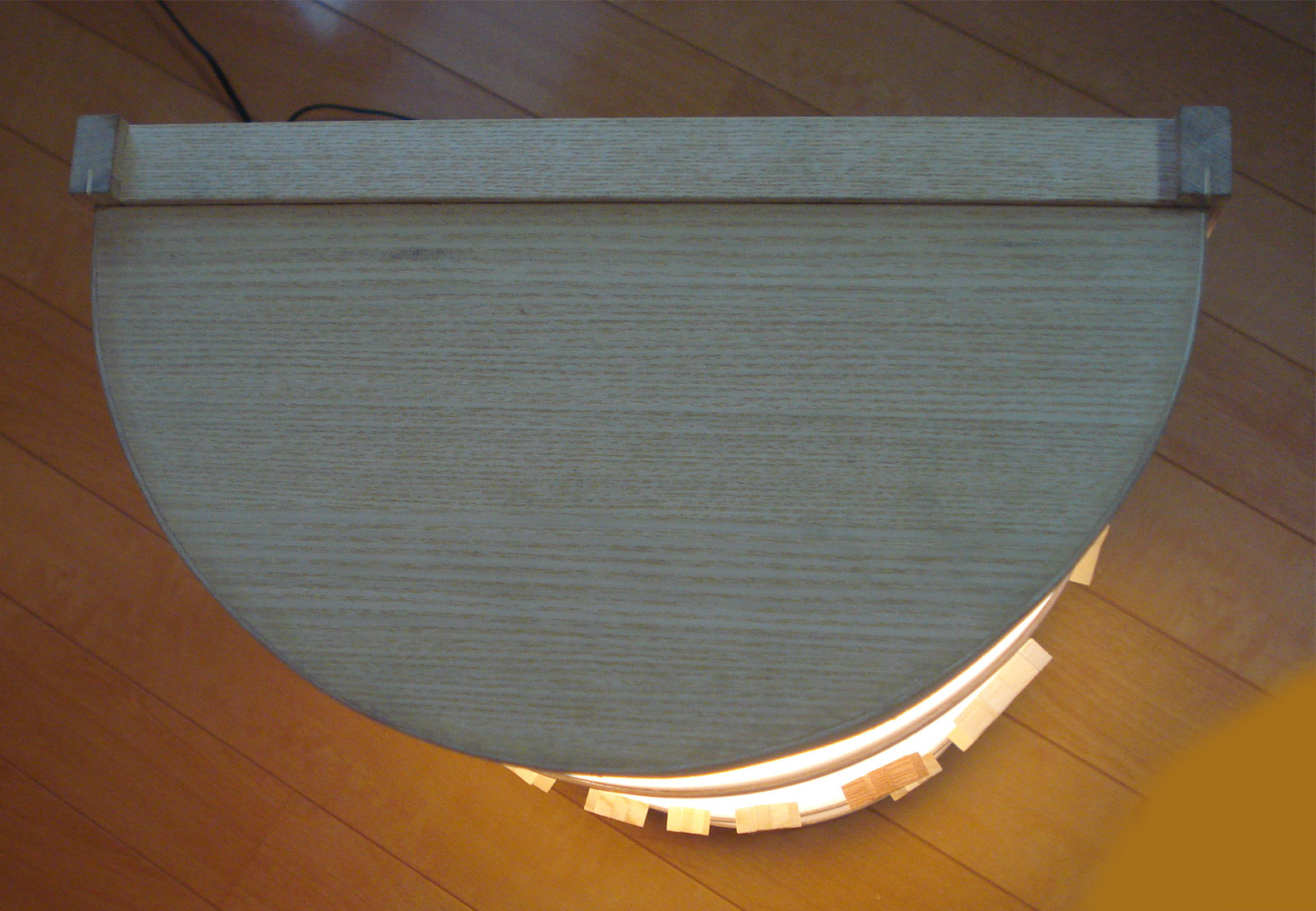 半円行灯　日用品 インテリア