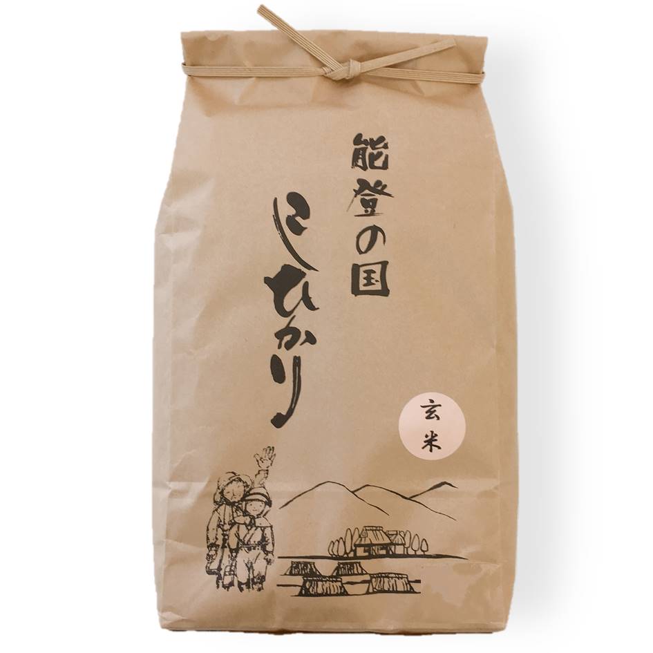 【発送時期が選べる】【定期便】石川県七尾産コシヒカリ「能登の国」玄米10kg＋2kg（6kg×2袋）×3回◇ ※着日指定不可 ※2024年2月上旬～5月下旬頃に順次発送予定