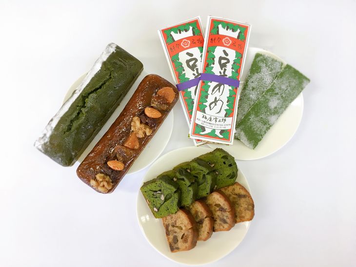 スイーツ　/梅屋常五郎　パウンドケーキと豆あめの詰め合わせ
