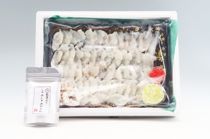 ふぐ しゃぶしゃぶ セット 約400g 4人前 冷凍 鍋 能登  おさしみ直送便 ※2024年2月から順次発送予定 ※北海道・青森・九州（福岡は除く）沖縄・離島への配送不可