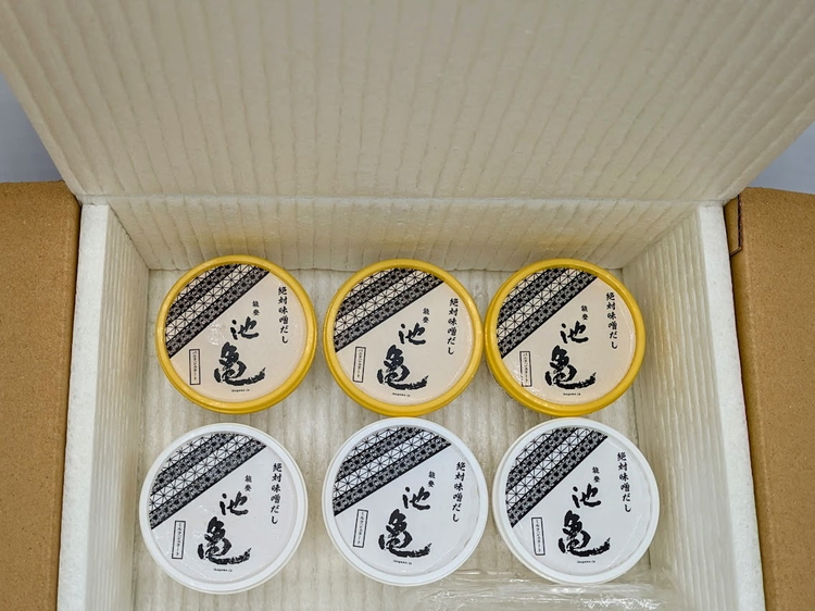 白味噌仕立て絶対味噌だしジェラート 6個入り