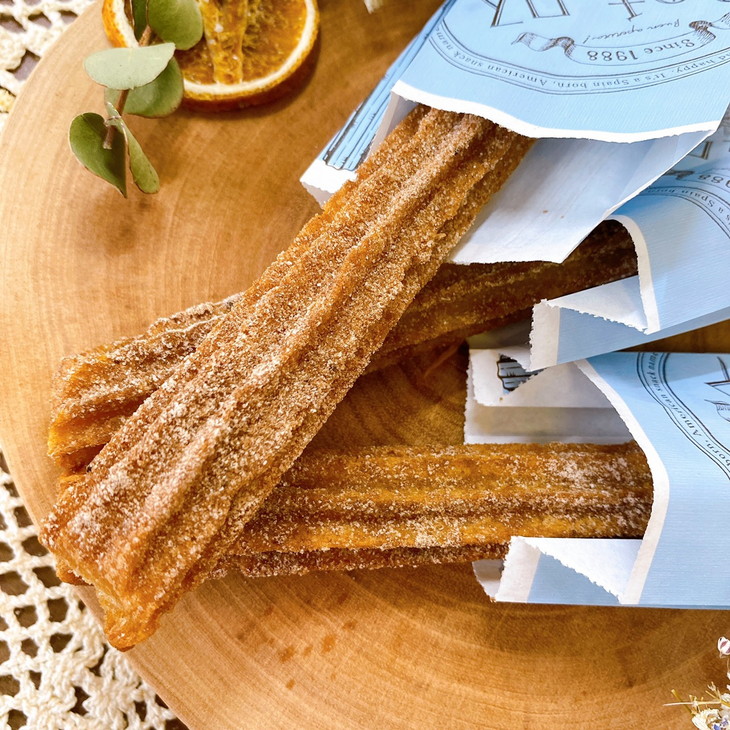 【定期便】国内製造　星のチュロス　シナモン　25本入り　全6回 ※着日指定不可