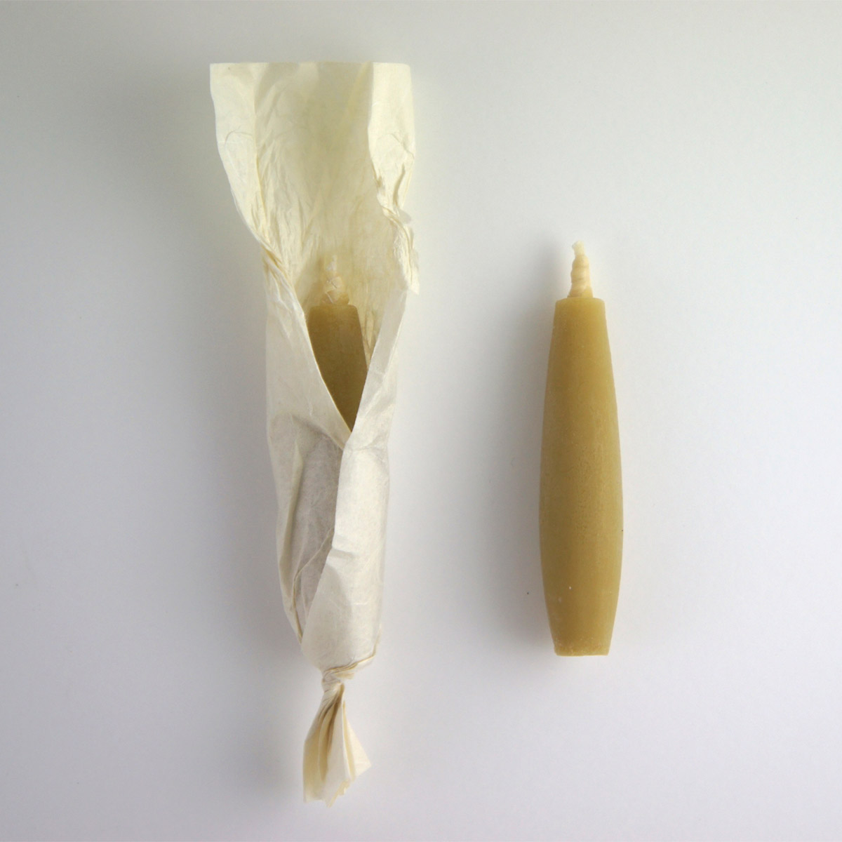 七尾和ろうそく「ろうそく等伯３号7本 こま燭台セット」