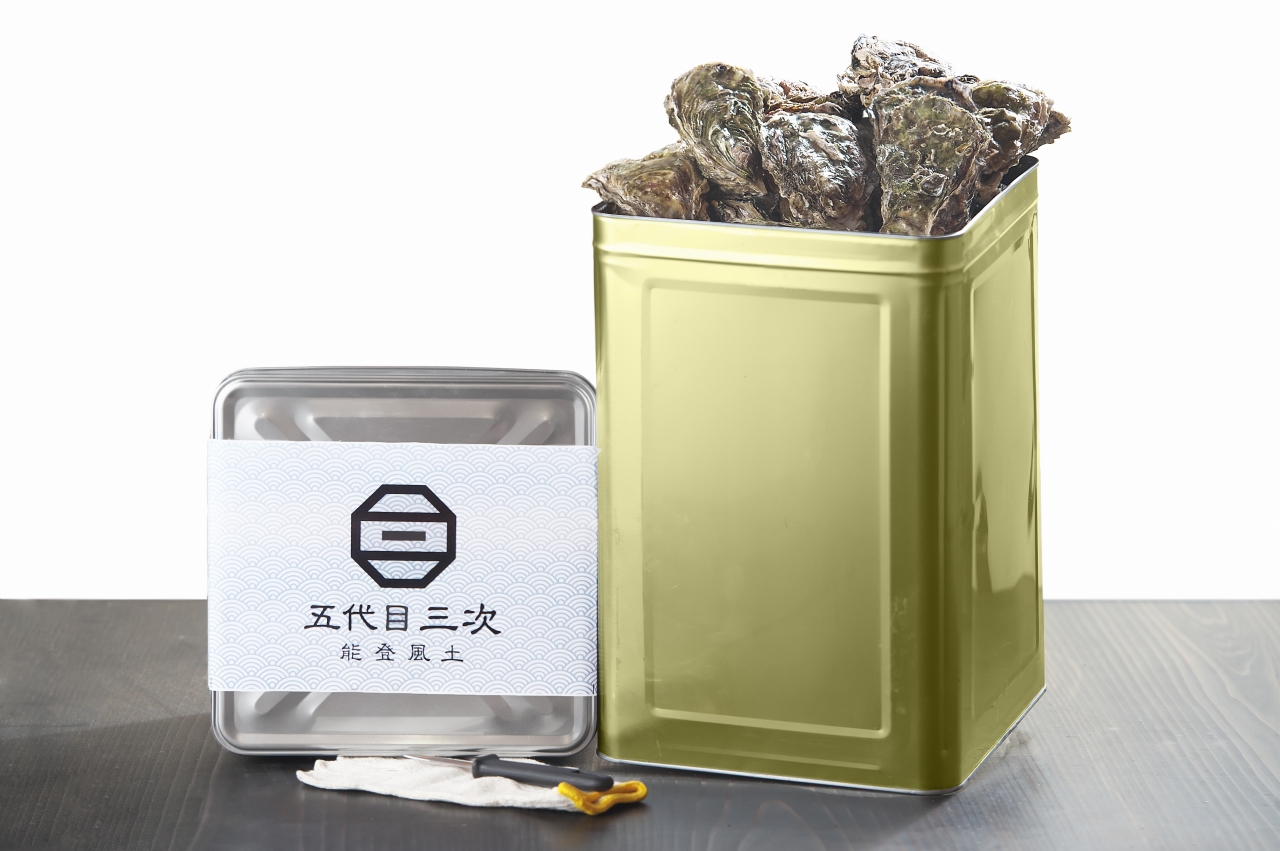 【発送時期が選べる】魚介類 牡蠣 / 能登風土 七尾産「能登かき」殻付き（一斗缶）◇｜ カキ かき オイスター 国産 加熱用 冷蔵 カンカン 缶 BBQ バーベキュー キャンプ  カキフライ 牡蠣鍋 海鮮 山口水産 石川県 七尾市 能登 復興 復興支援  ※必ずよく加熱してお召し上がりください ※離島への発送不可 ※2025年11月下旬～2026年5月上旬頃に順次発送予定