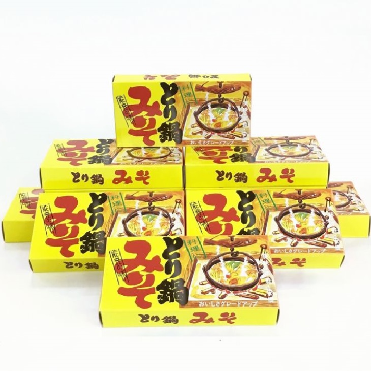 とり鍋みそ 200g/箱×10箱 ｜ 石川県 七尾市 能登 ※2025年2月上旬頃より順次発送予定