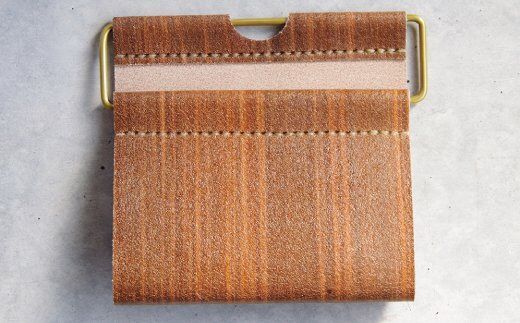 コーヒーフィルター・レターホルダー /「LEATHERS by Kei Arabuna」