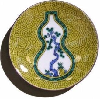 名品小皿コレクション 4点セット C 九谷焼｜石川県 小松市 打田平太郎商店