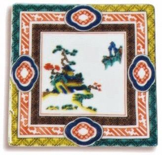 九谷焼スクエアプレート４枚（古九谷） 食器 お皿  石川県 小松市 北陸