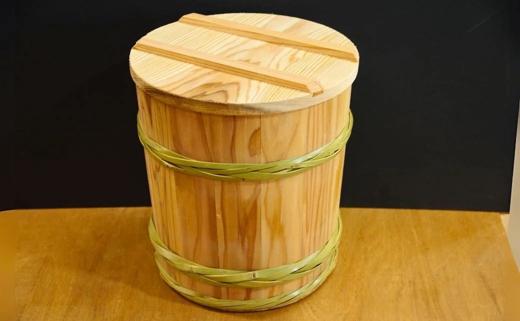 木桶4升（7.2L）味噌仕込み用 小松市 石川県 088007【U-Flat工房】