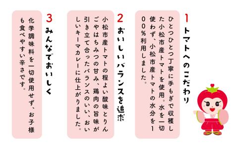 おいしいトマトでつくったカレー5箱セット レトルト パウチ カレー 石川県 小松市 北陸