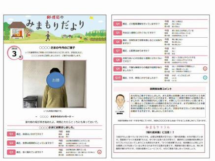 【小松市内】郵便局のみまもりサービス「みまもり訪問サービス」（6カ月間）