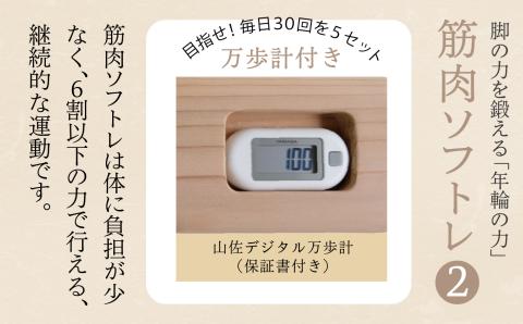 おなかを引き締める「年輪の力」筋肉ソフトレ②　037014