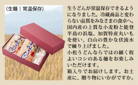 小松うどん （生麺 温用だし付 ８人前） うどん 饂飩 石川県 小松市 北陸