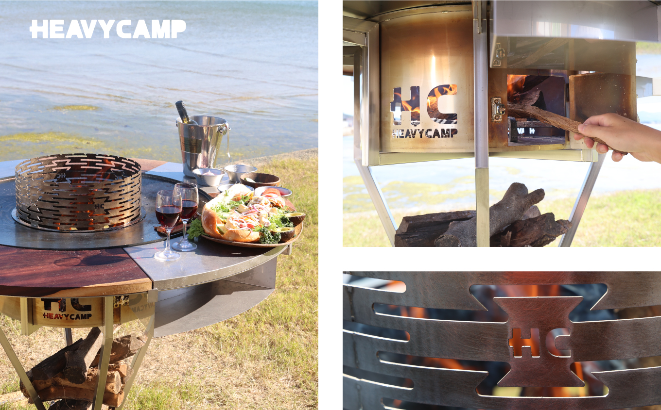 HEAVY CAMP　焚き火台　《Lo》