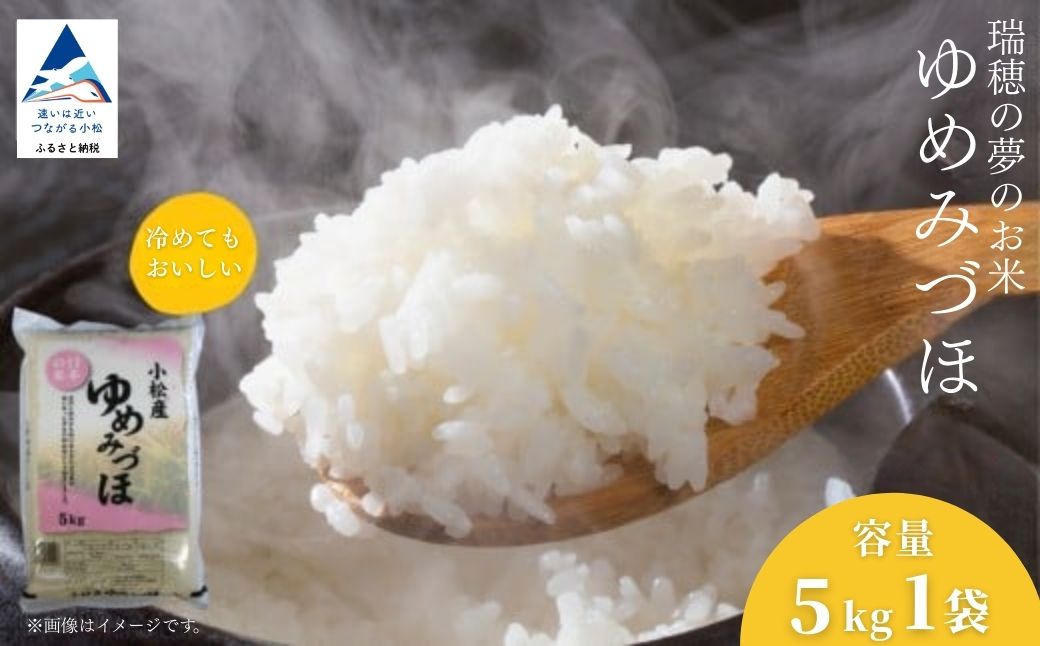 【先行予約】令和8年産 小松産 ゆめみづほ 精米 5kg 米 お米｜石川県 小松市 ＪＡ小松市