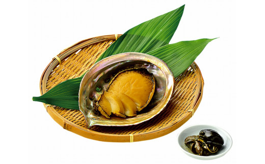 蒸しあわび・あわびの肝粕漬けセット wa019-002