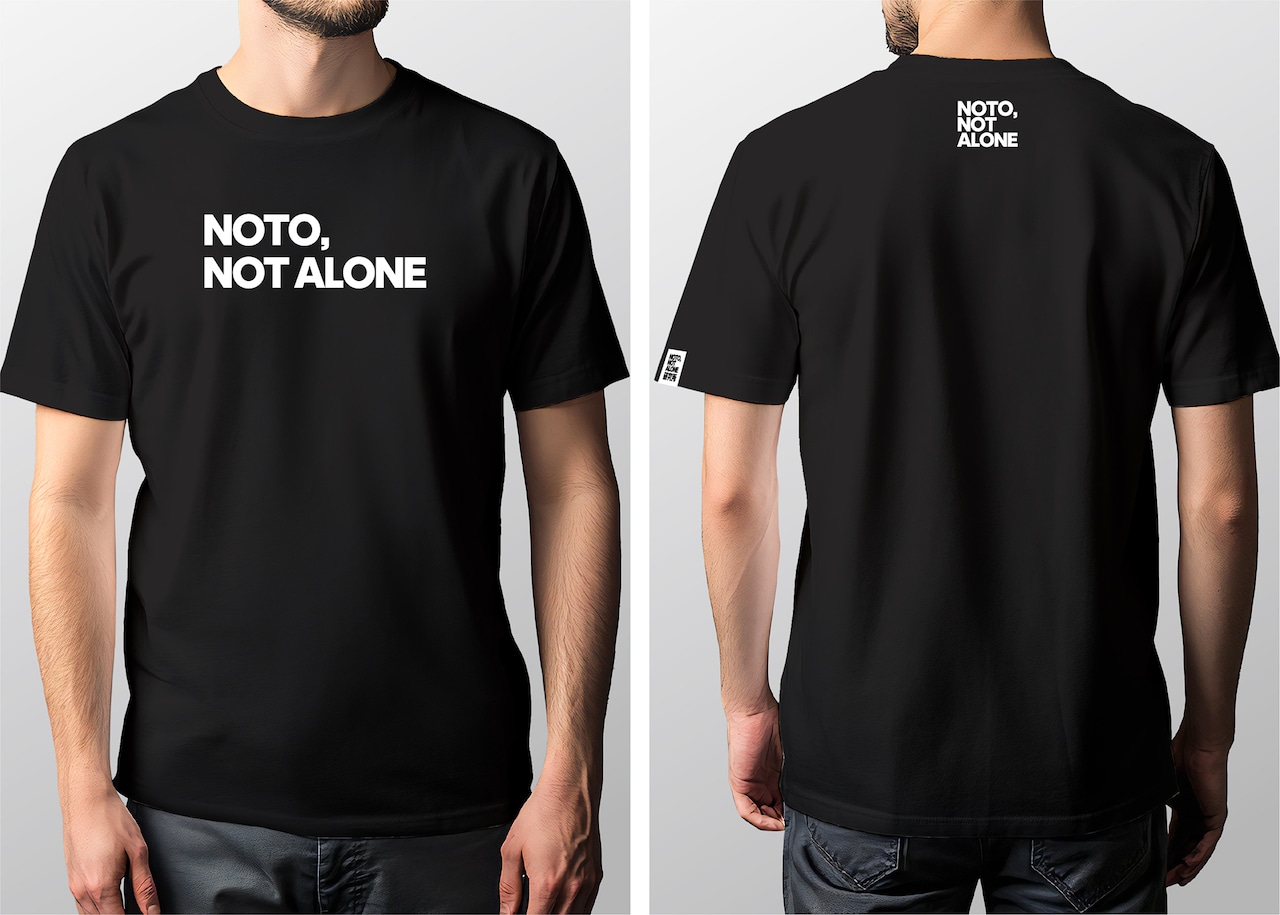 NOTO,NOT_ALONE半袖セット黒 M wa116-007 黒 M