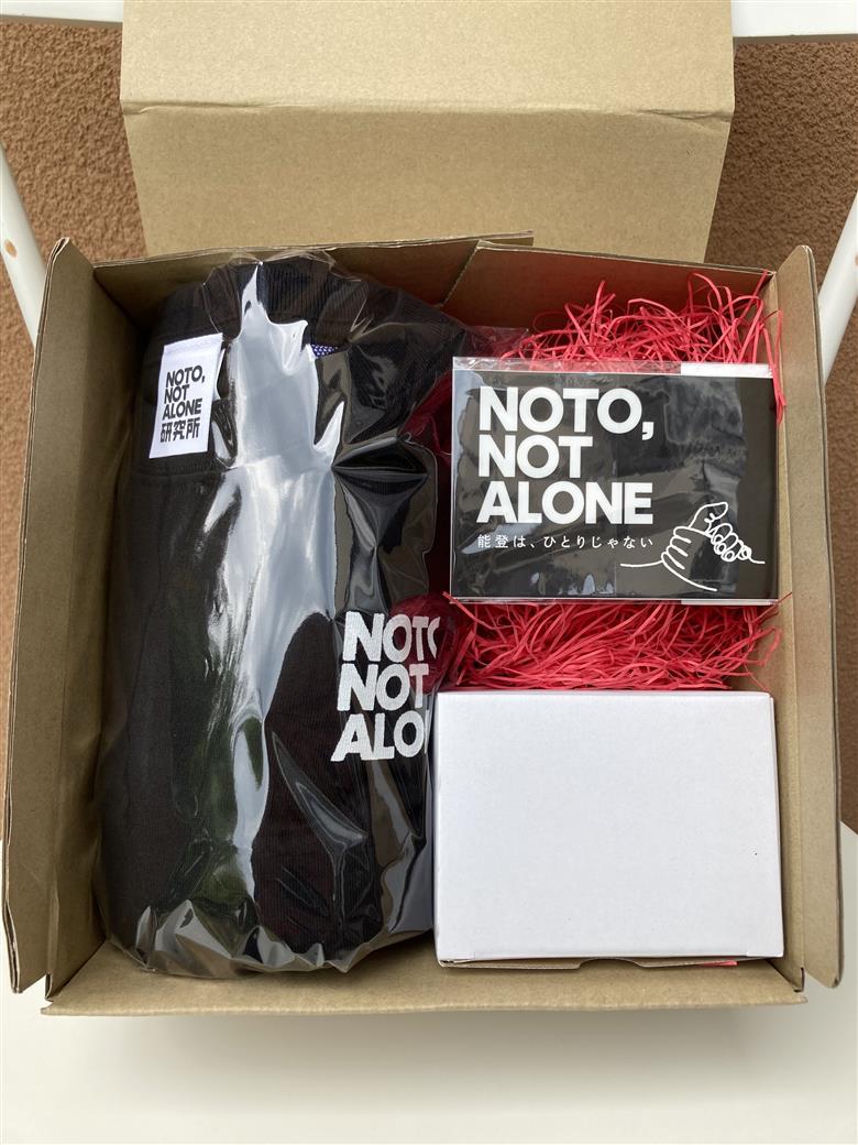 NOTO,NOT_ALONEロンTセット黒 XL wa116-003 黒 XL
