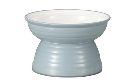 みやわん 脚付きフードボウル ２３５ ＢＬ(ブルー) ペット 犬 猫 いぬ ねこ フードボウル 食器 脚付き F6P-2514