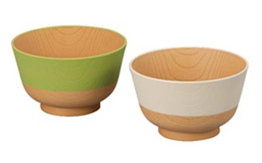 やさしい彩り 抗菌汁椀5客 セット 汁椀 食器 F6P-2575