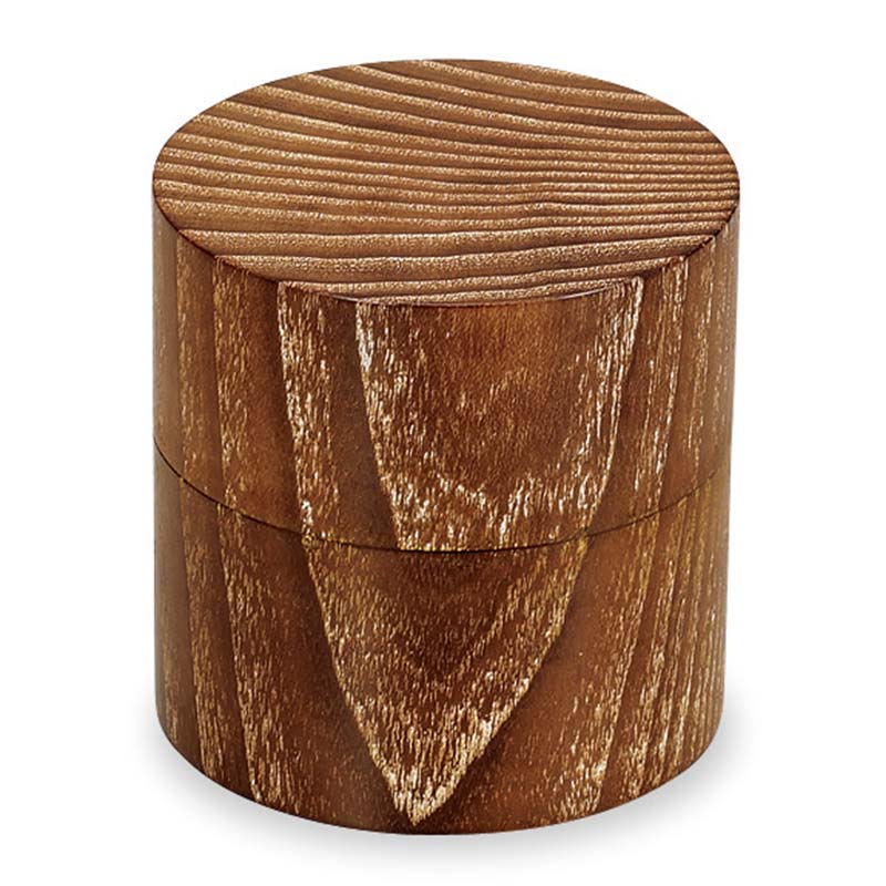 山中塗 嘉匠菴 中次茶入 桑 共木 内金箔 茶入 轆轤挽き 本金箔 化粧箱 贈答 贈り物 ギフト 山中木製漆器 伝統工芸 工芸品 国産 日本製 F6P-1204