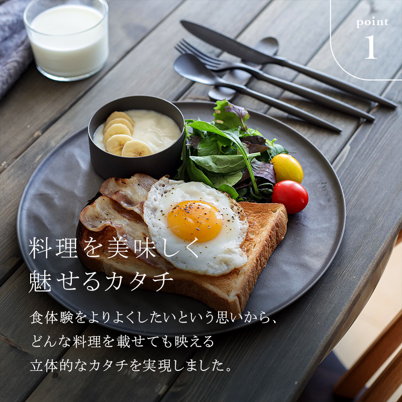 ARAS 大皿ウェーブ 27cm 【カラー：ブラック】 プレート 割れない 保証付き ARAS エイラス 色が選べる 皿 食器 うつわ 贈り物 ギフト 1.5万円 15000円 F6P-2023 ブラック